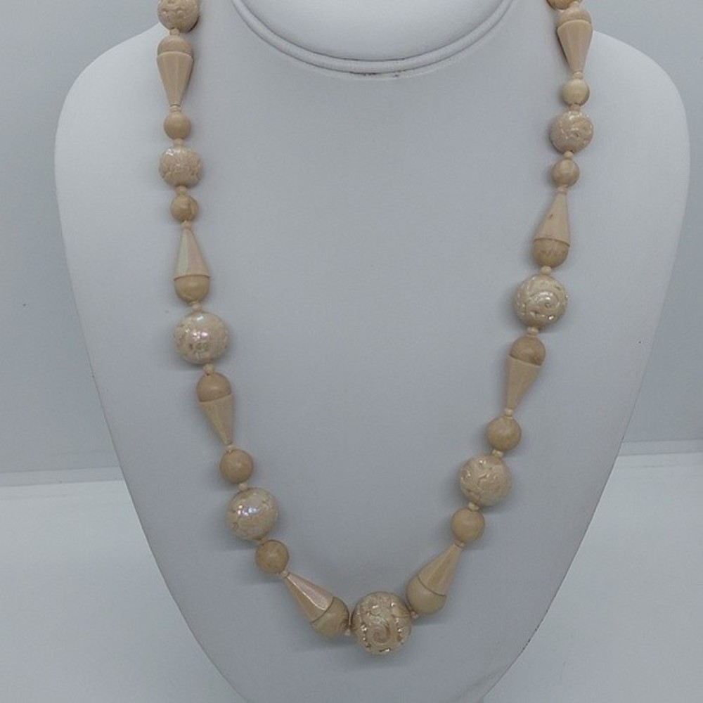 Vintage Austria beaded necklace